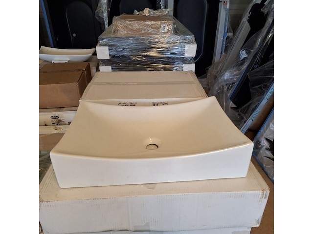 2x waskom best design, app, glans wit - afbeelding 2 van  6