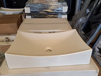 2x waskom best design, app, glans wit - afbeelding 2 van  6