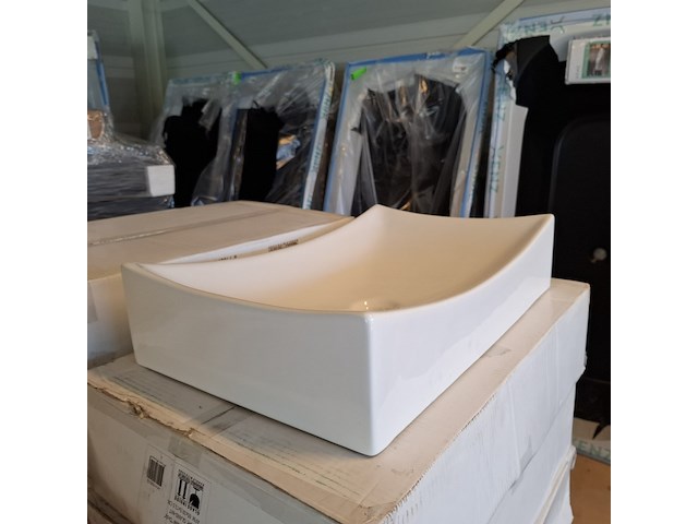 2x waskom best design, app, glans wit - afbeelding 3 van  6