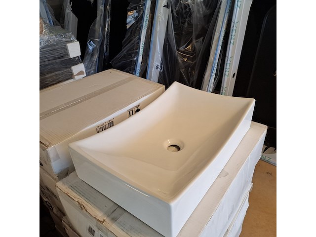 2x waskom best design, app, glans wit - afbeelding 4 van  6