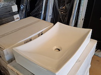 2x waskom best design, app, glans wit - afbeelding 4 van  6