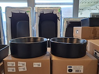 2x waskom best design, breela, mat zwart - afbeelding 1 van  6