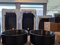 2x waskom best design, breela, mat zwart - afbeelding 2 van  6