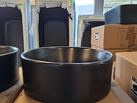 2x waskom best design, breela, mat zwart - afbeelding 4 van  6