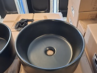 2x waskom best design, breela, mat zwart - afbeelding 5 van  6