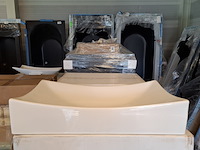 2x waskom best design, dicta, glans wit - afbeelding 1 van  5