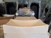 2x waskom best design, dicta, glans wit - afbeelding 1 van  5