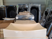 2x waskom best design, dicta, glans wit - afbeelding 1 van  5