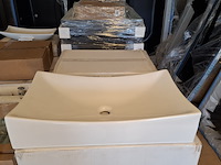 2x waskom best design, dicta, glans wit - afbeelding 2 van  5