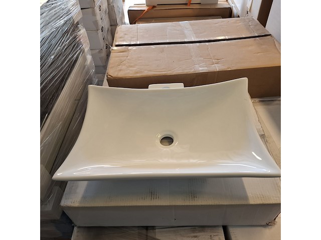 2x waskom best design, raaf, glans wit - afbeelding 3 van  6