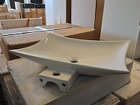 2x waskom best design, raaf, glans wit - afbeelding 5 van  6