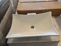 2x waskom best design, raaf, glans wit - afbeelding 3 van  6