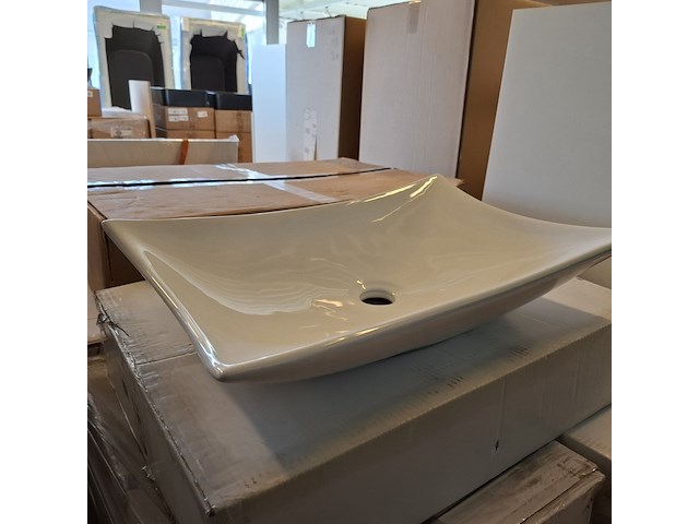 2x waskom best design, raaf, glans wit - afbeelding 4 van  6