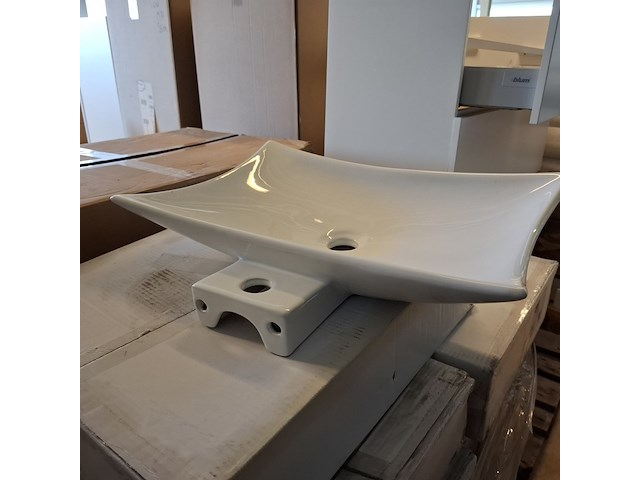 2x waskom best design, raaf, glans wit - afbeelding 5 van  6