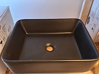 2x waskom best design, roveto, mat zwart - afbeelding 5 van  6