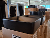 2x waskom best design, roveto, mat zwart - afbeelding 1 van  7