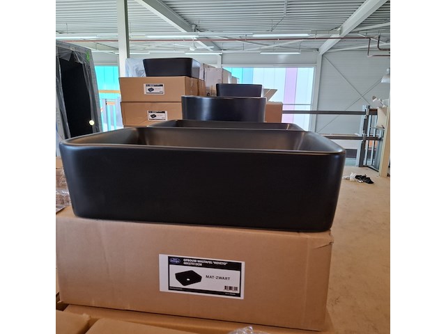 2x waskom best design, roveto, mat zwart - afbeelding 2 van  7