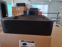 2x waskom best design, roveto, mat zwart - afbeelding 2 van  7