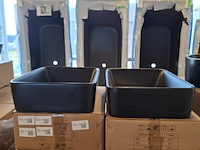 2x waskom best design, roveto, mat zwart - afbeelding 4 van  7