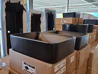 2x waskom best design, roveto, mat zwart - afbeelding 1 van  7