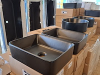 2x waskom best design, roveto, mat zwart - afbeelding 2 van  7