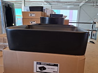 2x waskom best design, roveto, mat zwart - afbeelding 3 van  7