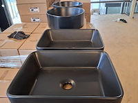 2x waskom best design, roveto, mat zwart - afbeelding 4 van  7