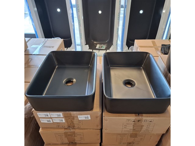 2x waskom best design, roveto, mat zwart - afbeelding 6 van  7