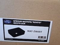 2x waskom best design, roveto, mat zwart - afbeelding 7 van  7