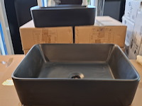 2x waskom best design, roveto, mat zwart - afbeelding 2 van  6