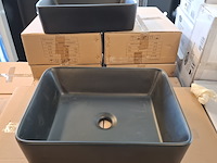 2x waskom best design, roveto, mat zwart - afbeelding 3 van  6