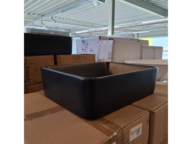 2x waskom best design, roveto, mat zwart - afbeelding 4 van  6