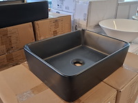 2x waskom best design, roveto, mat zwart - afbeelding 5 van  6