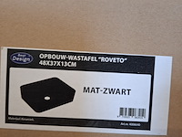 2x waskom best design, roveto, mat zwart - afbeelding 6 van  6