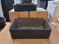 2x waskom best design, roveto, mat zwart - afbeelding 2 van  6