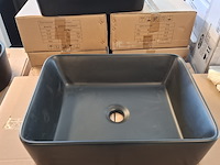 2x waskom best design, roveto, mat zwart - afbeelding 3 van  6