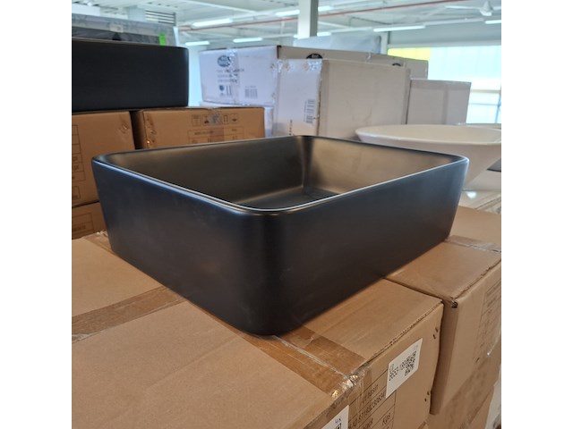 2x waskom best design, roveto, mat zwart - afbeelding 4 van  6