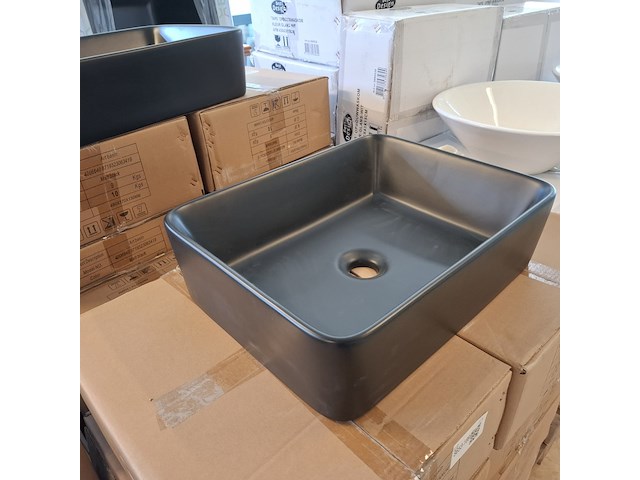 2x waskom best design, roveto, mat zwart - afbeelding 5 van  6