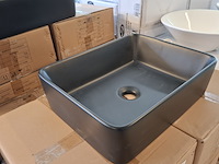 2x waskom best design, roveto, mat zwart - afbeelding 5 van  6