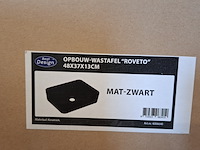 2x waskom best design, roveto, mat zwart - afbeelding 6 van  6