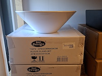 2x waskom best design, taps, glans wit - afbeelding 1 van  6