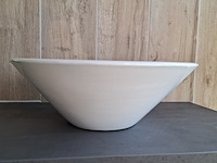 2x waskom best design, taps, glans wit - afbeelding 5 van  6