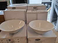 2x waskom best design, taps, glans wit - afbeelding 2 van  6