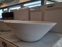 2x waskom best design, taps, glans wit - afbeelding 5 van  6