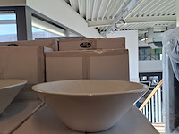 2x waskom best design, taps, glans wit - afbeelding 3 van  6