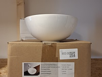 2x waskom glans wit - afbeelding 1 van  5