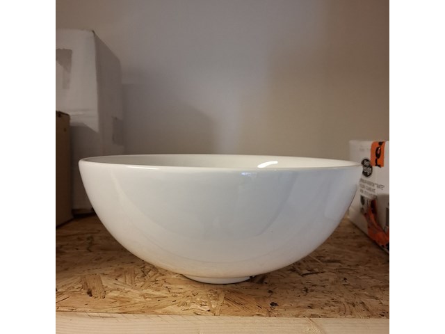 2x waskom glans wit - afbeelding 2 van  5