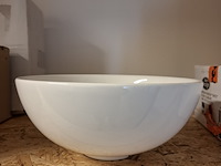 2x waskom glans wit - afbeelding 2 van  5