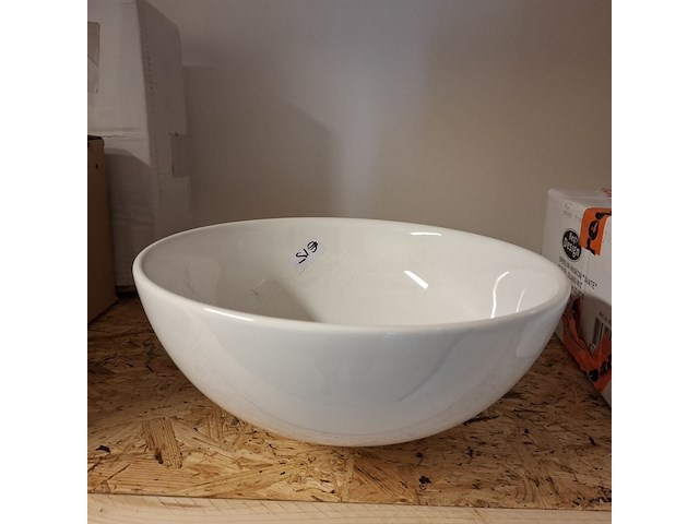 2x waskom glans wit - afbeelding 3 van  5