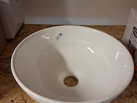 2x waskom glans wit - afbeelding 4 van  5